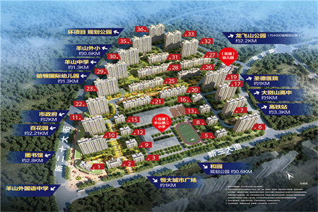 阳光城3室2厅1卫56万102m2毛坯房出售